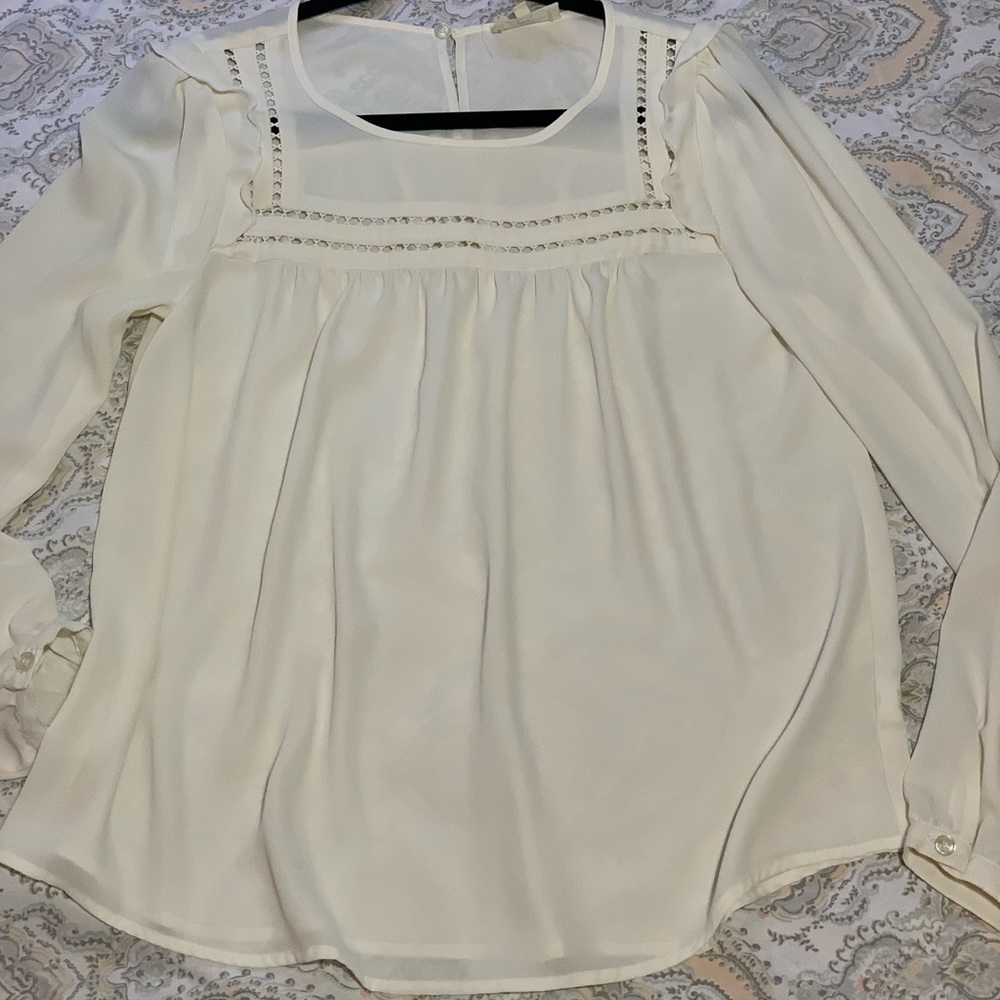 Long sleeve blouse